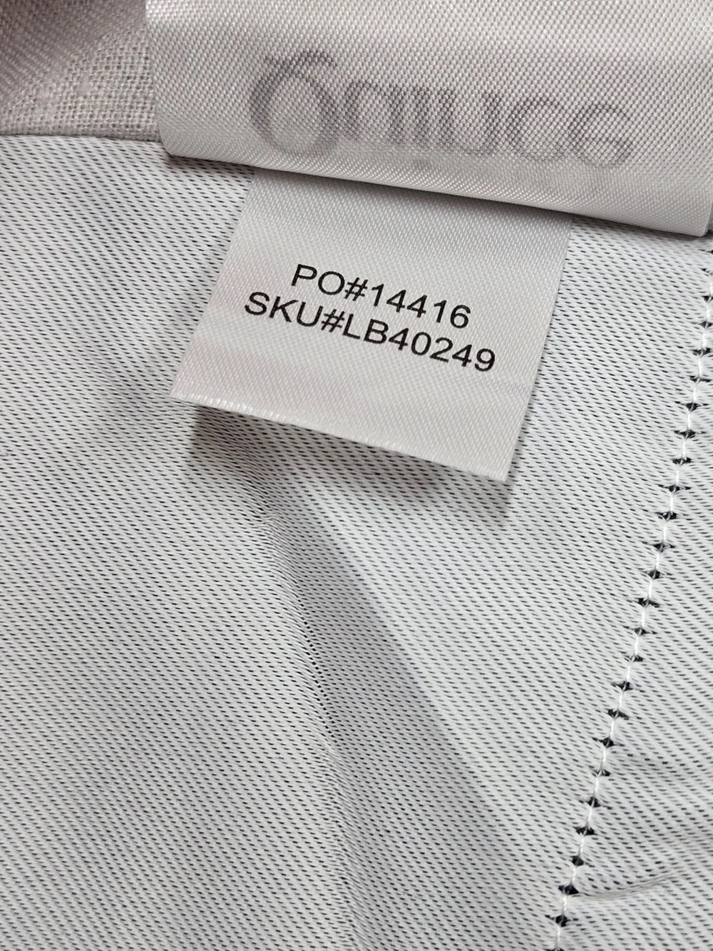NWT QUINCE Set Of 2 48x96 European Linen True Blackout Curtains Cloud 9275